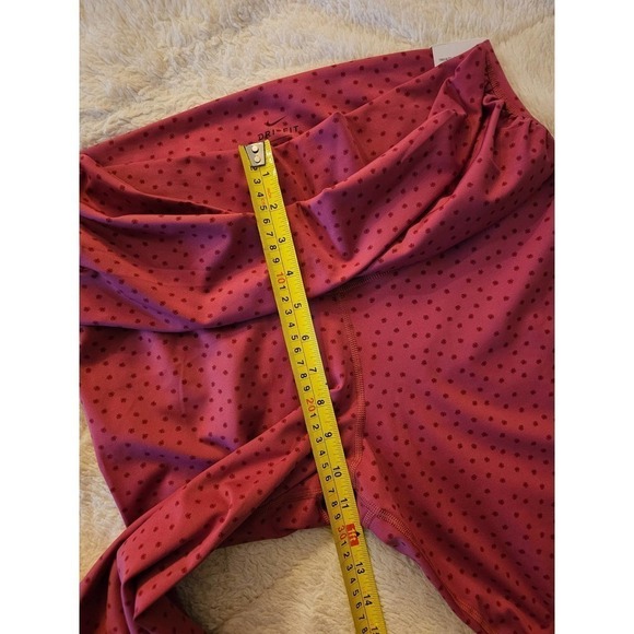 Nike Yoga Pink‎ Polka-dot XL NWT Pants. Waist Wrap Accent. - Picture 5 of 11